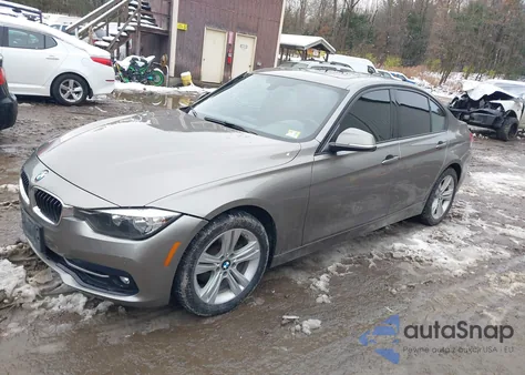 2016 BMW 328I from USA, damaged, VIN WBA8E9G53GNT45253